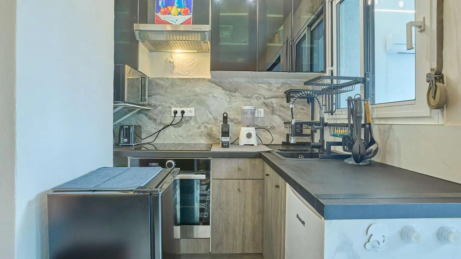 شقة T1 Cosy, Veranda Sans Vis-A-Vis, Parking, Wifi - Fr-1-841-65 باربوتان ليه ثيرميس